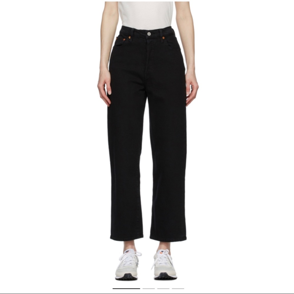 Levi’s ribcage straight leg jeans